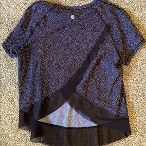 Size 4 lululemon quick pace shirt discontinued